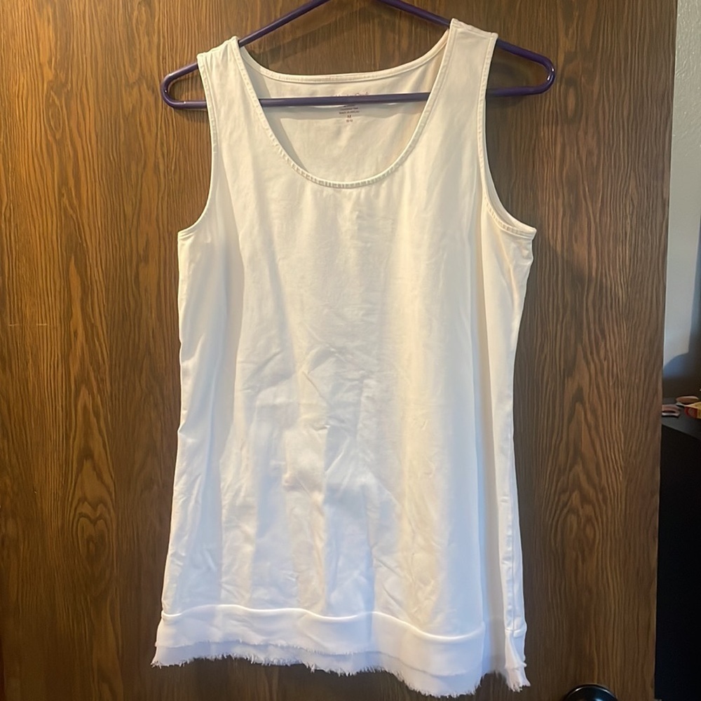 Coldwater Creek Off‎ White Blouse